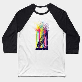 Vibrant Rage Baseball T-Shirt